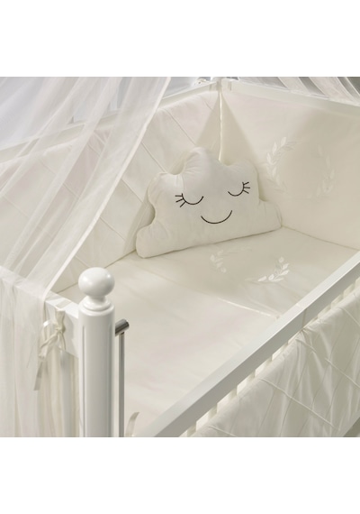 Meltem Kids Mondo Sallanır Ahşap Anne Yanı Beşik 60x120 cm (beyaz-motto ekru) Ekru Meltem Kids Mondo Sallanır Ahşap Anne Yanı Beşik 60x120 cm (beyaz-motto ekru) Ekru
