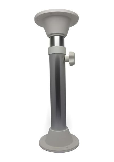 Masa Ayaği Teleskopik Tekne-Karavan Beyaz 50-75Cm Çap 195Mm