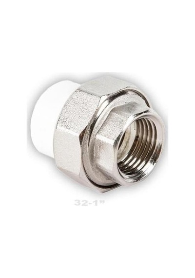 Pprc İç Dişli Oynar Başlıklı Rakor 32-1 Mm.