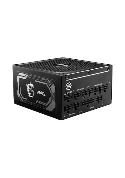 Msı Mag A1250gl Pcıe5 1250w 80+ Gold Power Supply