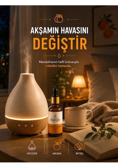 Biodamla Natural Mandalina Kabuğu 20 Ml