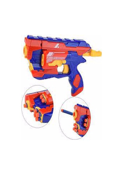 Toys Nörf Sünger Ok Atan Tabanca 10 Adet Sünger Mermi