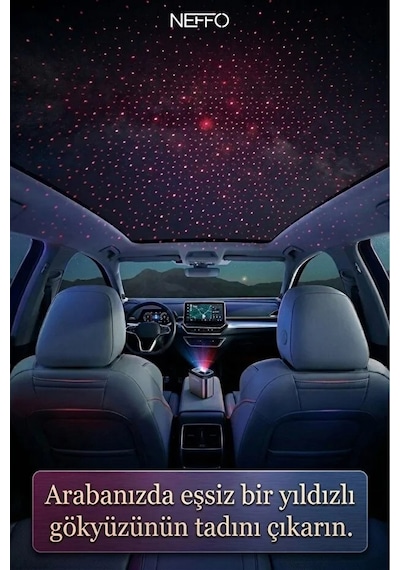 4in1 Geri Çekilebilir Araç İçi Hızlı Şarj Cihazı Çakmaklık Rgb Tavan Aydınlatma 66w Usb C 65