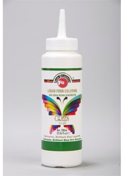 Fo Sıvı Gıda Boyası Yeşil 280 ML