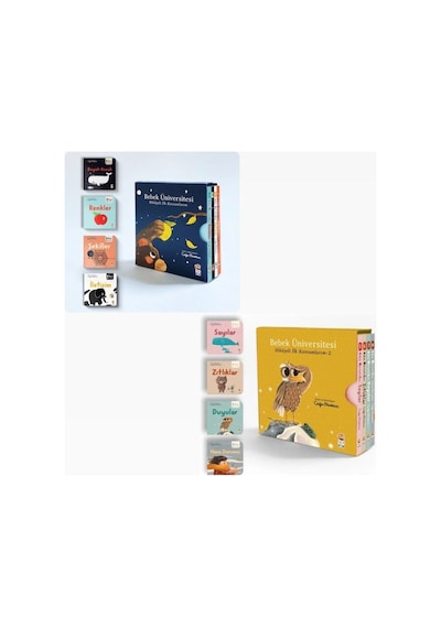 Sincap Kitap Circus Müslin & Bebek Üniversitesi Seti Bebek Hediyelik Seti