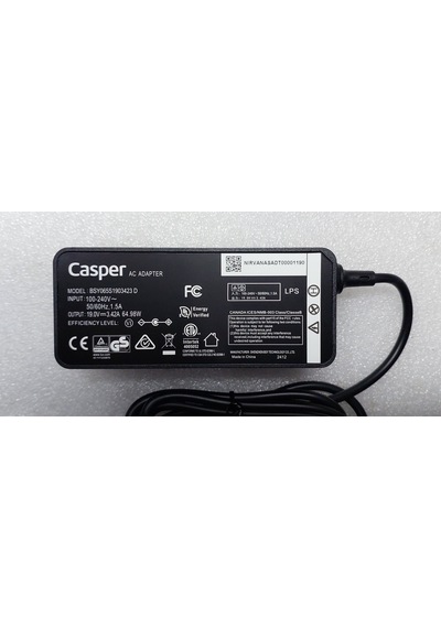 Casper S100 S200 Adaptör Şarj Cihazı 19v 3.42a 65w