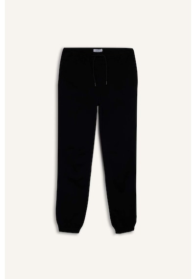 Defacto Jogger Fit Beli Bağcıklı Üç Cepli Pantolon F4680ax25aubk81 Siyah