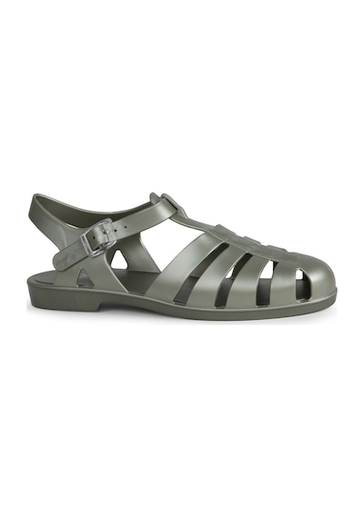 Bb340 Bıarrıtz Metal Kadın Sandalet Haki