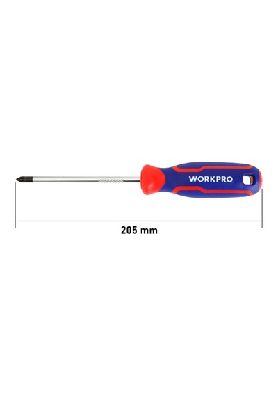 Workpro Wp221037 Pz2x100mm Cr-v Manyetik Profesyonel Yıldız Torn