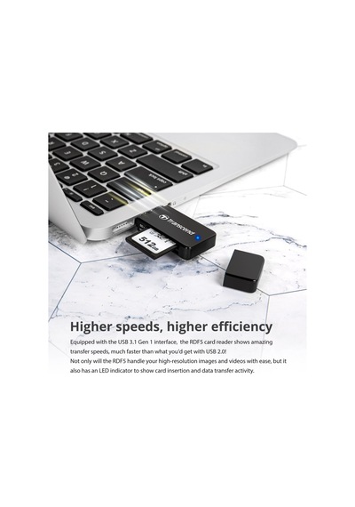 Transcend Usb 3.0/3.1 Gen 1 Çok Fonksiyonlu Kart Okuyucu Ts-rdf5w