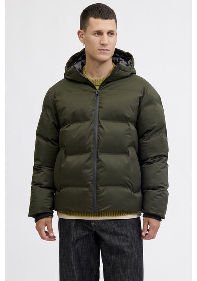 Jack & Jones Jjkaito Puffer Jacket Erkek Mont 12282300 Rosin Haki Haki