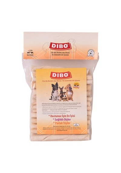 Sütlü Beyaz Burgu Çubuk Çiğneme Kemiği Köpek Ödülü 600 Gr 12 Cm