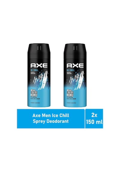 Axe Ice Chill Erkek Sprey Deodorant 2 x 150 ML