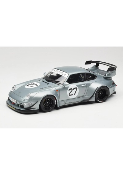 1:18 Gt Spirit 2024 Porsche 911 Rwb 27 Yuiitsumuni Silver