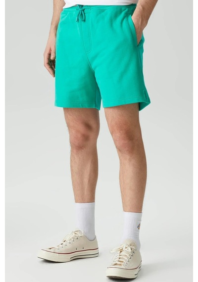 Stba Soon To Be Announced Logo Classic Men's Short Erkek Pamuk Şort Yeşil
