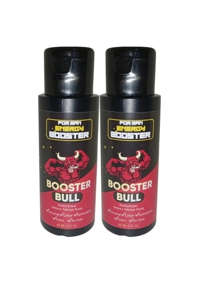Booster Bull 2 Tane Erkeklere Özel Kremi 60 Ml - 2 Adet 60 Ml 28155598