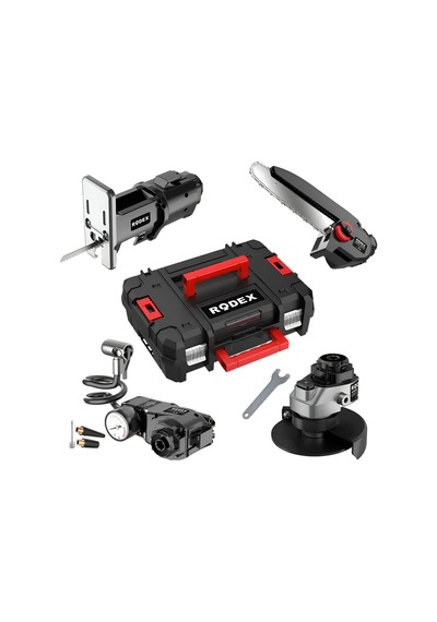 Rdx2705 Çok Amaçlı 20 V Matkap 5 Başlıklı + 2 2.0 Ah Batarya Çantalı & Aksesuarlı
