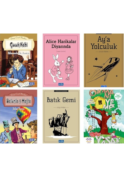 Yeşil Kafalar 1 Ormanı Yemek Yasak Ortaokul Okuma Seti 6 Kitap