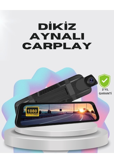 1080p Çift Kameralı Dokunmatik Dikiz Aynası G Sensörlü
