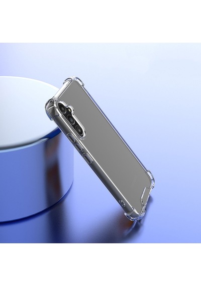 Samsung Uyumlu Galaxy A14 Kılıf Zore Nitro Anti Shock Silikon Renksiz