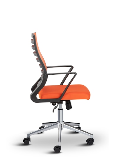 Capri Fileli Metal Ayaklı Ev Ofis Koltuğu Çalışma Koltuğu Turuncu Capri Fileli Metal Ayaklı Ev Ofis Koltuğu Çalışma Koltuğu Turuncu