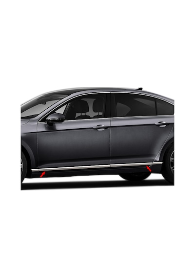 S-dizayn Vw Passat B8.5 Krom Yan Kapı Çıtası 8 Parça 2019 ve Üzer