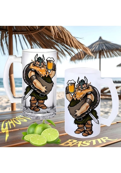 Vikingler Buzlu Ya Da Buzsuz Bira Bardağı 022