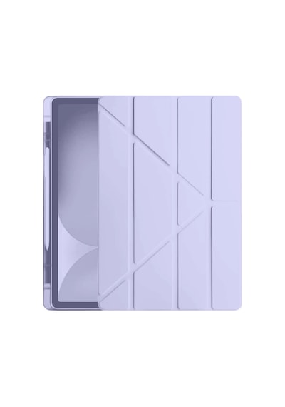 İpad Pro 11 2024 Kılıf Kalemlikli Hugo Tablet Kılıfı - Lila Diğer