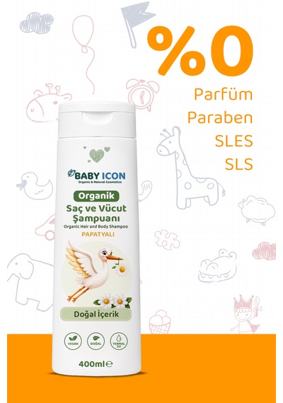 Doğal Vegan Papatyalı Saç Ve Vücut Şampuanı