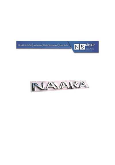 Nissan Navara Arka Bagaj Yazısı 2007-2014