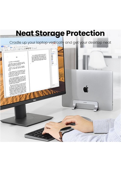 Ugreen Alüminyum Notebook Apple Uyumlu MacBook Dikey Masaüstü Standı