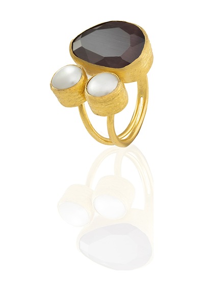 Kadir Jewellery 22 Ayar Altın Kaplama Kadın Zirkon Taşlı Yüzük-el İşçiliği Ve Özel Tasarım Kuru Erik