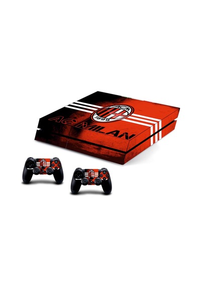 PS4 Fat Ac Milan Sticker Seti