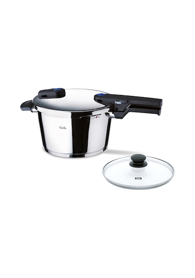 Fissler Vitaquick Bluepoint 6 Litre Düdüklü Tencere + Cam Kapak