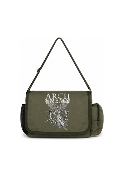Sevbano Arch Enemy Rock Metal Müzik Grubu Baskılı Unisex Okul,spor,ofis Ç Haki