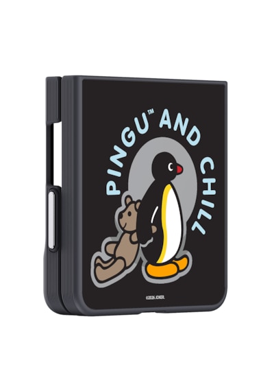 Samsung Galaxy Uyumlu Z Flip8 Aynalı Magnet Kılıf (PinGu)