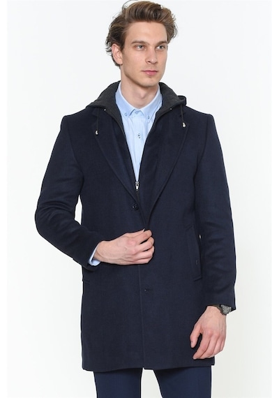 Plt8376 Dewberry Erkek Palto-Lacivert