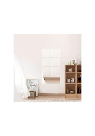 Enc Home 20x20 Kare Ayna Gümüş