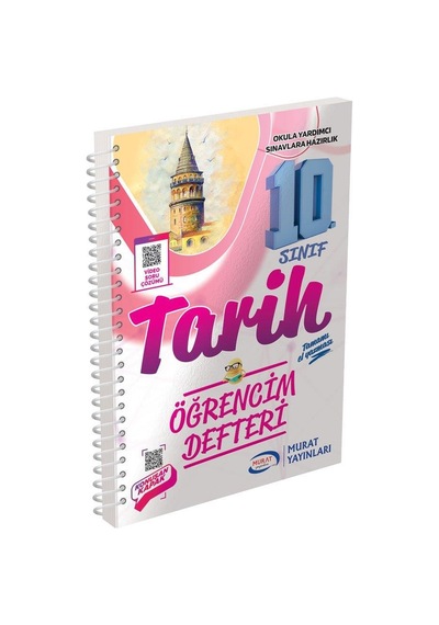 10.Sınıf Tarih Öğrencim Defteri Murat Yayınları