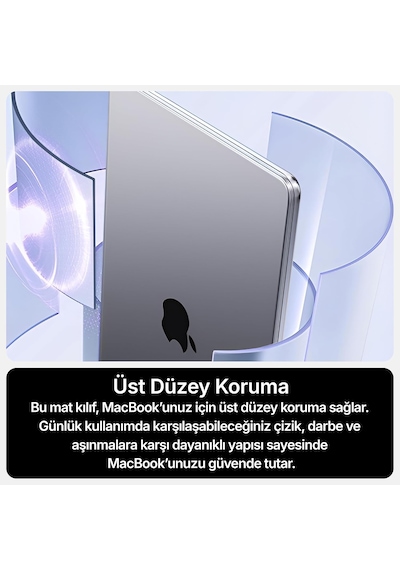Macbook Air 15,3 İle Uyumlu M4 A3241 M3 A3114 M2 A2941 Polikarbonat Sert Koruyucu Çizilme Ve Darbe Önleyici Kılıf Mat-uzay Gri, 15 İnç 2023-2024 Belirtilmemiş