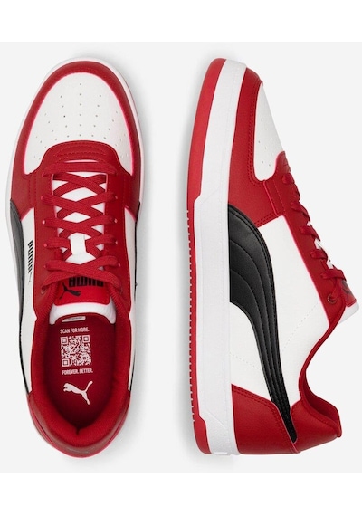 Puma Caven 2.0 Beyaz Erkek Sneaker 000000000101905218 Kırmızı