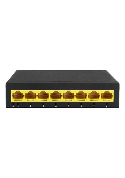 Foredge Ns6080l 8 Port Gbıt Ethernet Swıtch Metal Kasa Harici Power