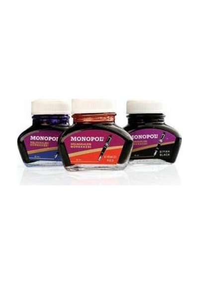 Monopol Dolmakalem Yazı Mürekkebi 30 Ml. Siyah Karışık