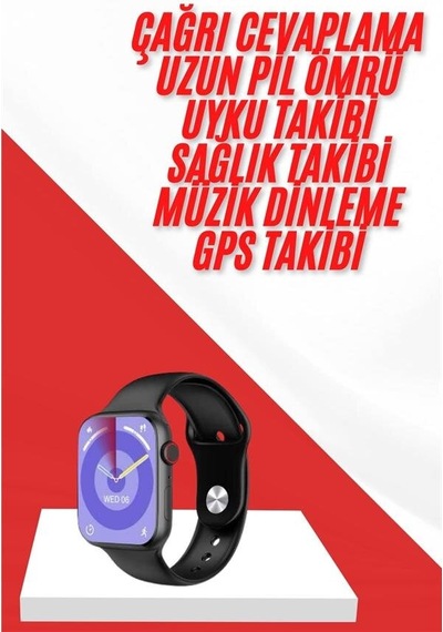 Yeni Nesil Akıllı Saat Ve Kulaklık Seti Gümüş Kasa Zarif Tasarım