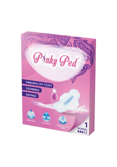 Rulopak Pedmatik Ped 120'Li Ped Otomatı Pedi