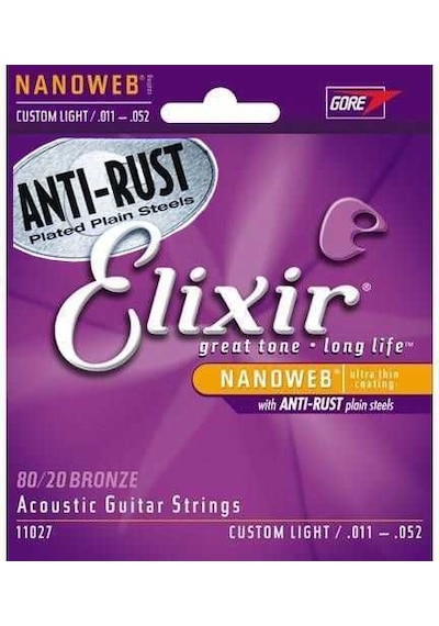 Elixir 011-052 Bronz Akustik Gitar Teli