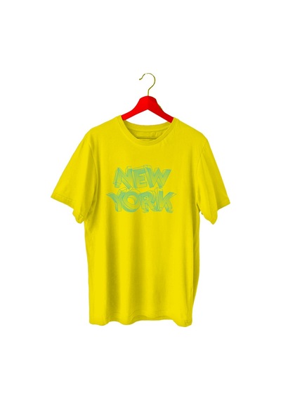 Bluu Newyorklite Sporcu T-Shirt Bisiklet Yaka (528819103)