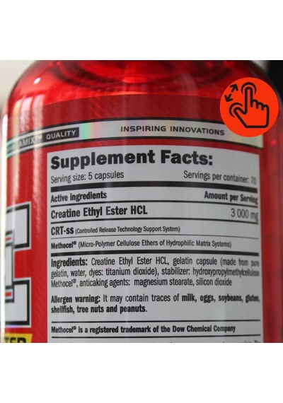 Amix Cee Creatine Ethyl Ester 350cps - 70 Servis