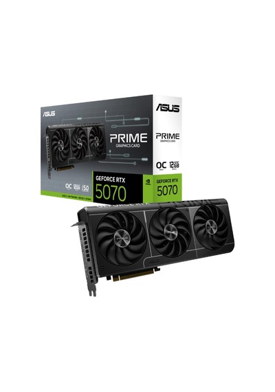 Asus Geforce Prıme-rtx5070-o12g 12gb Gddr7 192bıt 1xhdmı 3xdp Ekran Kartı
