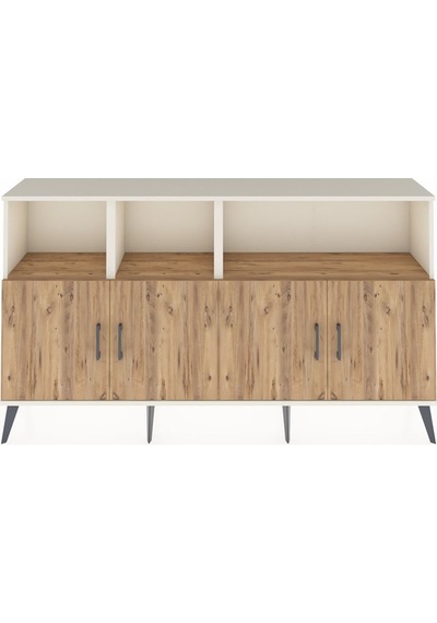 Arges Konsol 6 Raflı 4 Kapaklı 176x30x99 Aytaşı-çam Atlas Çam - Aytası Arges Konsol 6 Raflı 4 Kapaklı 176x30x99 Aytaşı-çam Atlas Çam - Aytası